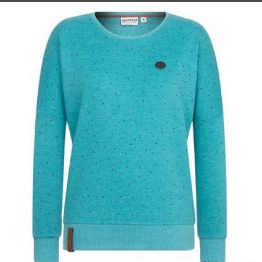 NWT women’s naketano blue sweatshirt xl